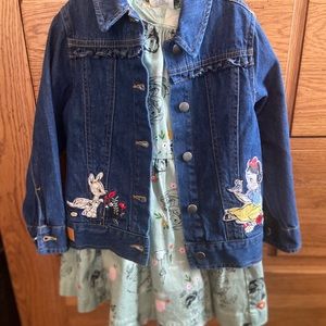 Girls Disney dress & Jacket set